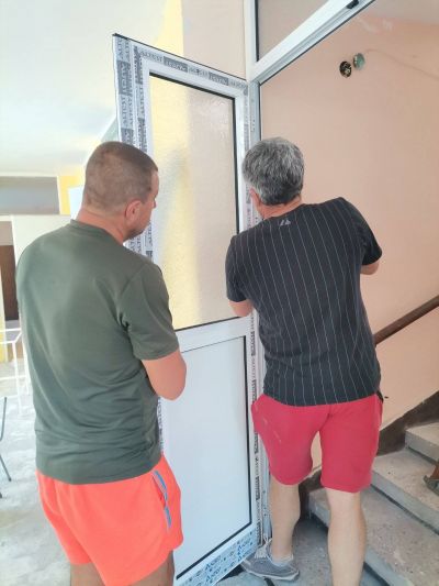 Ремонтни дейности в база Пчелица - ДГ Незабравка - Мизия