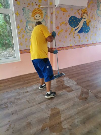 Ремонтни дейности в база Пчелица - ДГ Незабравка - Мизия