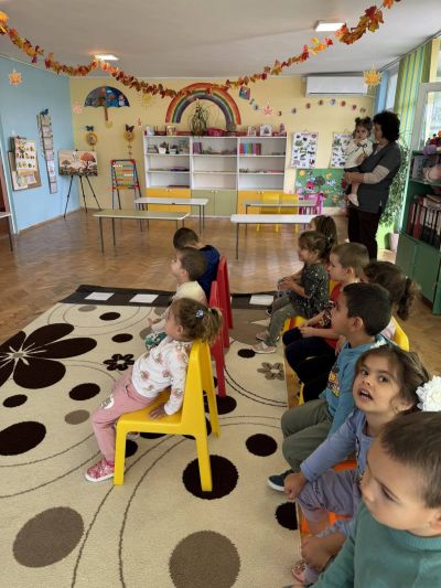 Проект "Силен старт", клуб "Малък откривател", база с. Крушовица - ДГ Незабравка - Мизия