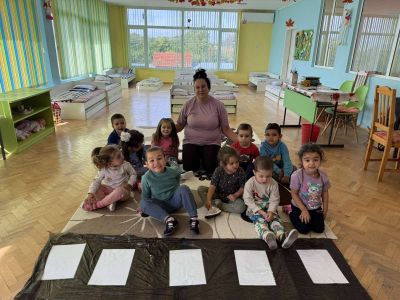 Проект "Силен старт", клуб "Малък откривател", база с. Крушовица - ДГ Незабравка - Мизия