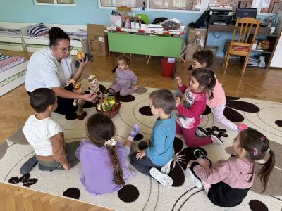 Проект "Силен старт", клуб "Малък откривател", база с. Крушовица - ДГ Незабравка - Мизия