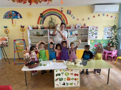 Проект "Силен старт", клуб "Малък откривател", база с. Крушовица - ДГ Незабравка - Мизия