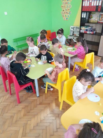 Занимание на тема: "За да бъда здрав" - ДГ Незабравка - Мизия