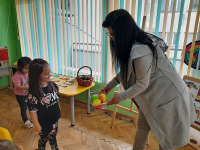 Занимание на тема: "За да бъда здрав" - ДГ Незабравка - Мизия