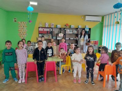 Занимание на тема: "За да бъда здрав" - ДГ Незабравка - Мизия