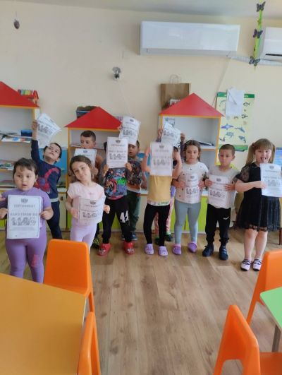 "Бързи герои 112" през учебната 2024/2025 година - ДГ Незабравка - Мизия
