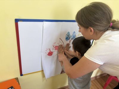 Проект "Приятели сме ние", клуб "Цветна магия", база с. Липница - ДГ Незабравка - Мизия