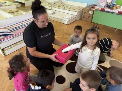 Тема „Есенни съкровища – кестени и жълъдчета“ - ДГ Незабравка - Мизия