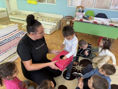 Тема „Есенни съкровища – кестени и жълъдчета“ - ДГ Незабравка - Мизия