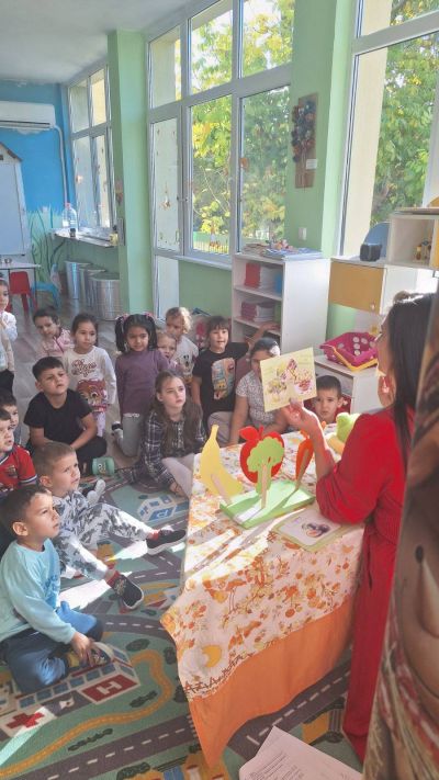 Ситуация на тема: "За да бъда здрав - плодовете и зеленчуците са наши приятели"  - ДГ Незабравка - Мизия