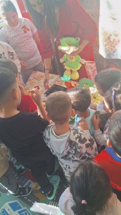 Ситуация на тема: "За да бъда здрав - плодовете и зеленчуците са наши приятели"  - ДГ Незабравка - Мизия