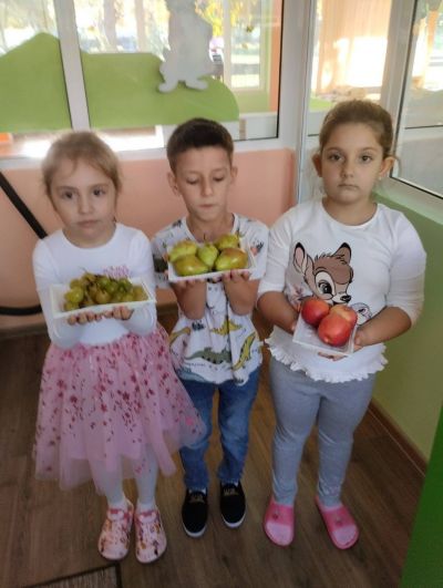 Тема: "С витамини - здрав и силен"  - ДГ Незабравка - Мизия