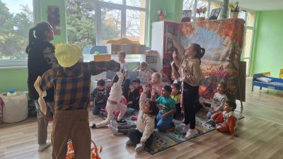 Тема: "Плодовете и зеленчуците полезни храни - "Кошничката на Здравко" - ДГ Незабравка - Мизия