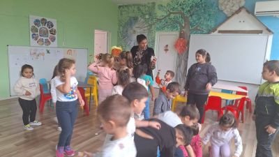 Тема: "Плодовете и зеленчуците полезни храни - "Кошничката на Здравко" - ДГ Незабравка - Мизия