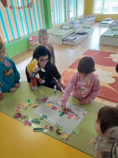 "Плодовете и зеленчуците - полезни храни" - ДГ Незабравка - Мизия