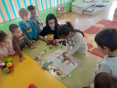 "Плодовете и зеленчуците - полезни храни" - ДГ Незабравка - Мизия