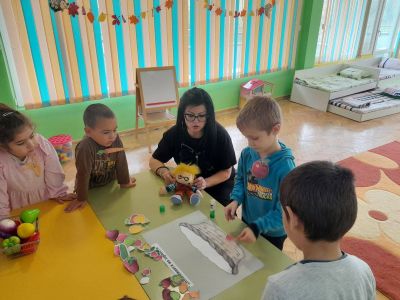 "Плодовете и зеленчуците - полезни храни" - ДГ Незабравка - Мизия