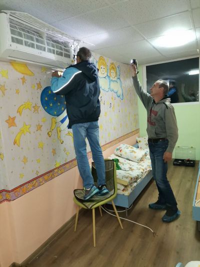 Ремонтни дейности в база "Пчелица", село Софрониев - ДГ Незабравка - Мизия