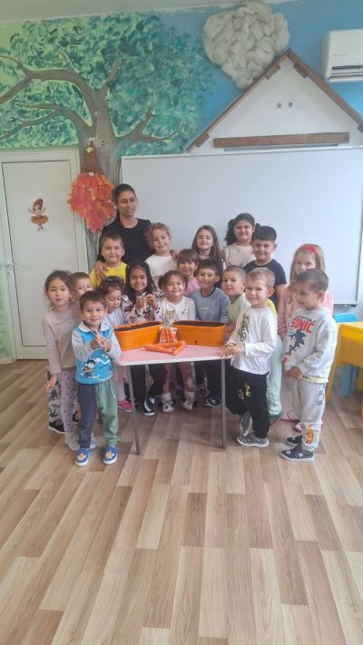 Тема: "Плодовете и зеленчуците полезни храни - Откъде идва морковът?"  - ДГ Незабравка - Мизия