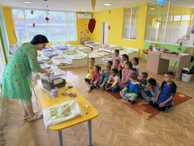 Тема: "Плодовете и зеленчуците - полезни храни"  - ДГ Незабравка - Мизия