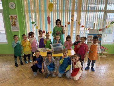 Тема: "Плодовете и зеленчуците - полезни храни"  - ДГ Незабравка - Мизия