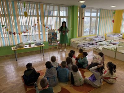 Тема: "Плодовете и зеленчуците - полезни храни"  - ДГ Незабравка - Мизия