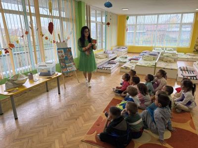 Тема: "Плодовете и зеленчуците - полезни храни"  - ДГ Незабравка - Мизия