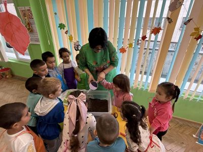 Тема: "Плодовете и зеленчуците - полезни храни"  - ДГ Незабравка - Мизия