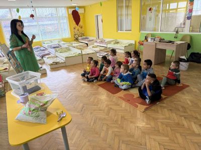 Тема: "Плодовете и зеленчуците - полезни храни"  - ДГ Незабравка - Мизия