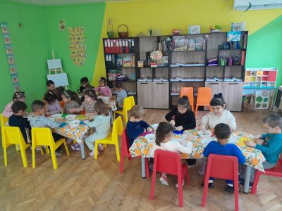 Тема: "Плодовете и зеленчуците - полезни храни"  - ДГ Незабравка - Мизия