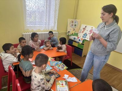 Тема: куклен театър „Да бъдем добри“ - ДГ Незабравка - Мизия