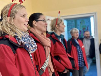 Коледен конвой 2025 година, основна сграда - ДГ Незабравка - Мизия