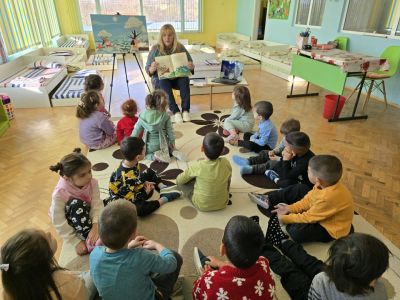 Тема: „Снежинка на път“ - ДГ Незабравка - Мизия