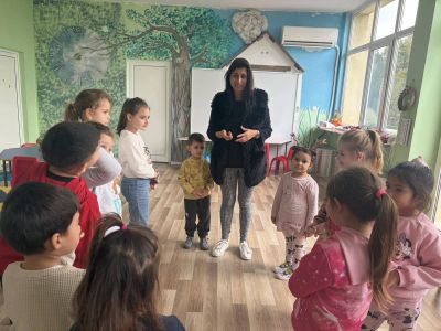Тема: “Водата и нашето здраве: Водата в ежедневието ни” - ДГ Незабравка - Мизия