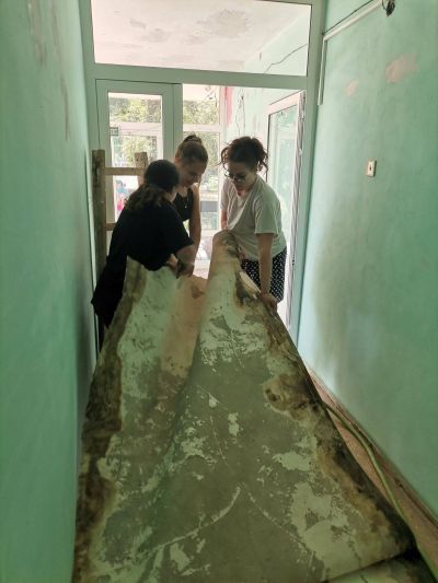 Ремонтни дейности в база Пчелица, село Софрониево - ДГ Незабравка - Мизия