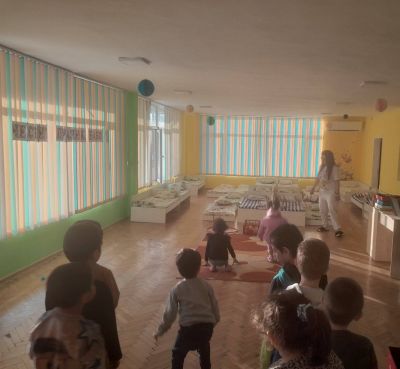 Дейност: "Спортна щафета - Весела надпревара" - ДГ Незабравка - Мизия