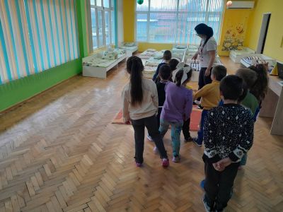 Спортната дейност: "Спортувам и рисувам" - ДГ Незабравка - Мизия