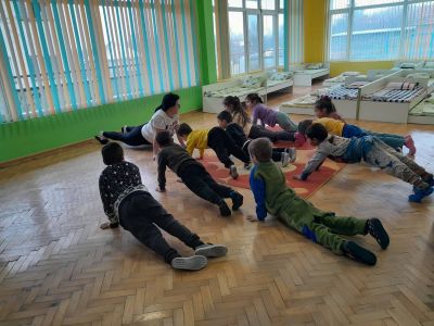 Спортната дейност: "Спортувам и рисувам" - ДГ Незабравка - Мизия