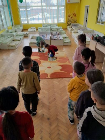 спортната дейност: „Спортен старт – весело загряване“ - ДГ Незабравка - Мизия