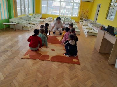 спортната дейност: „Спортен старт – весело загряване“ - ДГ Незабравка - Мизия