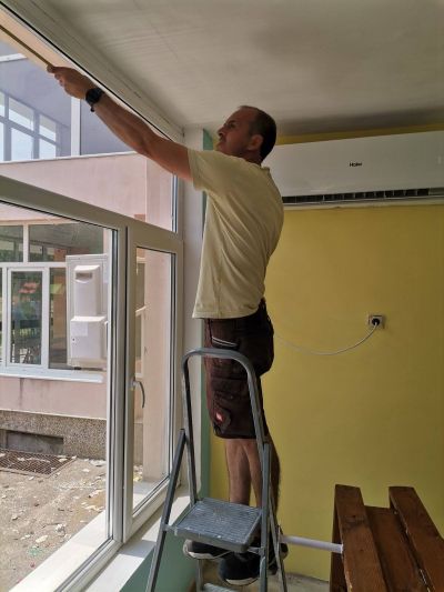 Ремонтни дейности в база Пчелица, село Софрониево - ДГ Незабравка - Мизия