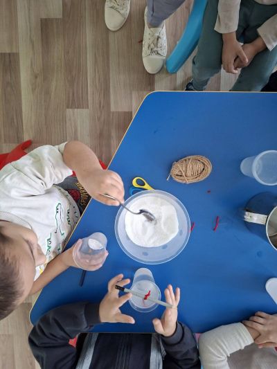  Тема: "Солени кристали" - ДГ Незабравка - Мизия