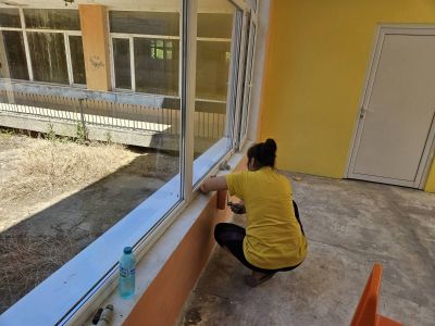 Ремонтни дейности в база Пчелица, село Софрониево - ДГ Незабравка - Мизия