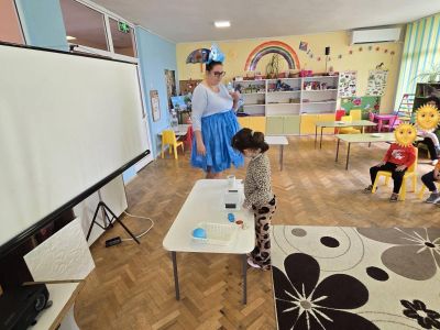Тема: „Водата разказва приказка“ - ДГ Незабравка - Мизия