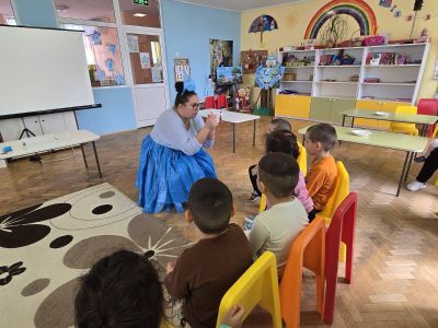 Тема: „Водата разказва приказка“ - ДГ Незабравка - Мизия