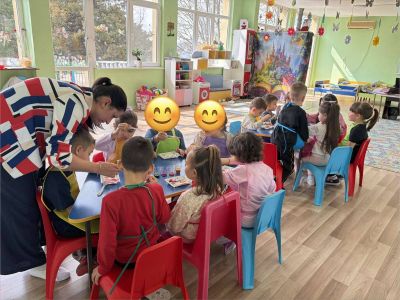Тема „Градински кът: Зеленчукова дъга“ - ДГ Незабравка - Мизия