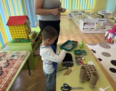 Тема: „Работилница за вълшебства – от семенце до цвете“ - ДГ Незабравка - Мизия