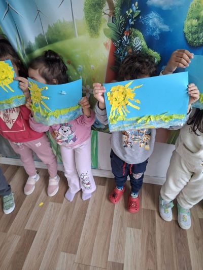 Тема: "Слънце и вода" - ДГ Незабравка - Мизия
