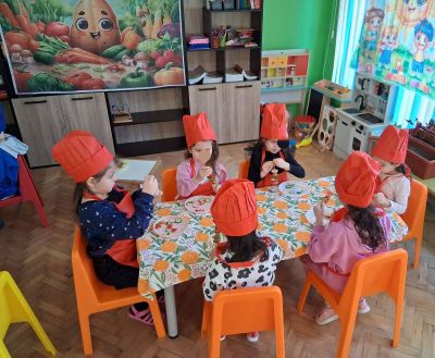 Тема: „Зеленчукови шишчета“ - ДГ Незабравка - Мизия