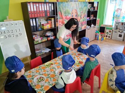 Тема: „Зеленчукови шишчета“ - ДГ Незабравка - Мизия